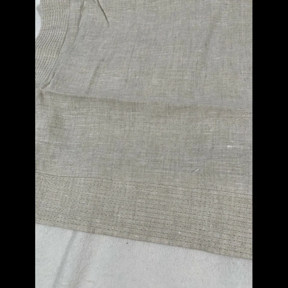 NIB‎ Hotel Collection Natural Linen (1) Standard Sham Pillow Case